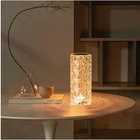 Living and Home 16-Colour RGB Touch Sensor Night Light in Clear