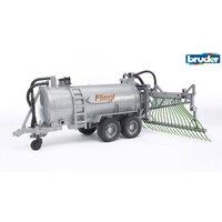 Bruder 1:16 Fliegl barrel trailer with spread tubes in Silver | Size: 1 Pack