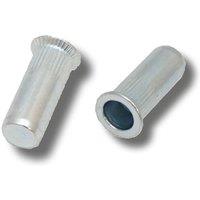 JRP Riveting Products M8 x 29.5 Steel Rivet Nuts in Silver