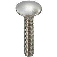 Unifix A2-304 St/St Cup Square Hex Bolts M6 x 40 Q206030000600040000 in Silver