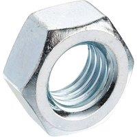 Unifix Grade 1 UNC Full Nuts BS 1768 BZP 5/8"-11 in Silver