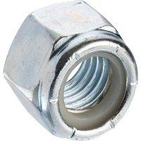 Unifix Grade 2 UNC Nylon Insert Nuts 3/8"-16 BZP NIPCS10 000 in Silver
