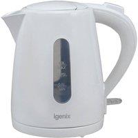 Igenix 2200W 1L Jug Kettle, White