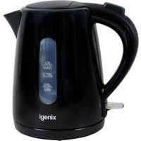 Igenix 2200W 1L Jug Kettle, Black