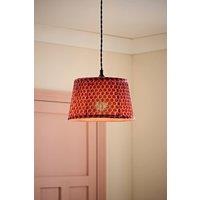 ValueLights Malina Double Pink Pleated Tapered Easy Fit Lamp Shade in Dark Pink | Size: Large