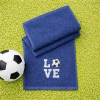 Duncan Stewart Love Sports Football Towel in Navy
