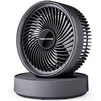 Morphy Richards Air Flex 6" Portable Oscillating USB Fan in Grey