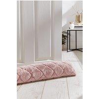 Catherine Lansfield 'Cosy Diamond' Draught Excluder in Pink