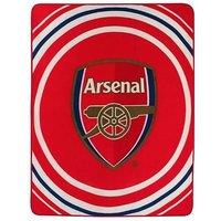 Arsenal FC Pulse Design Fleece Blanket in Red