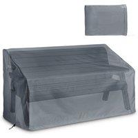 VonHaus Grey Waterproof Garden 3 Seater Bench Cover