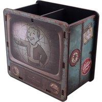 Fallout Desk Tidy - Official VaultTec Retro TV Pen & Pencil Holder in Grey