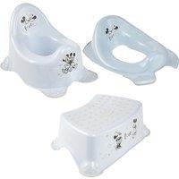 Keeeper Minnie & Mickey Mouse Blue Baby Potty, Toilet Seat & Step Stool