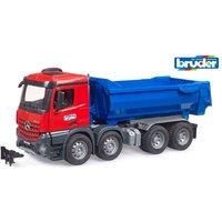 Bruder 1:16 MB Arocs Halfpipe dump truck in Red | Size: 1 Pack