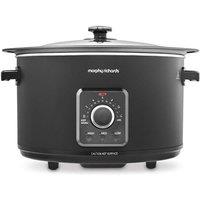 Morphy Richards Easy Time 6.5L Slow Cooker in Black