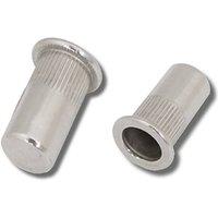 JRP Riveting Products M8 x 21.5 A2 St.Stl Rivet Nuts in Silver