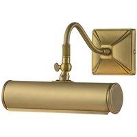 Netlighting Picture Light Picture Light Brushed Brass in Yellow