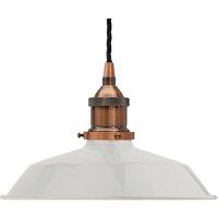SE Home Pale Grey Small Trinity Metal Pendant Light - Antique Copper