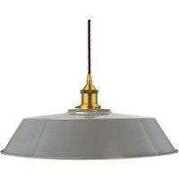 SE Home French Grey Large Chancery Pendant Light - Antique Gold