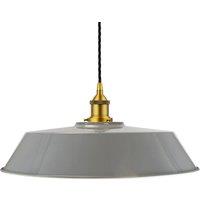 SE Home French Grey Large Chancery Pendant Light - Antique Gold