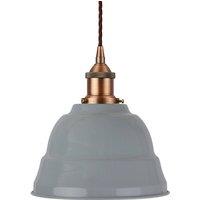 SE Home French Grey Lincoln Pendant Light - Matt Antique Copper