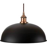 SE Home Matt Black Worcester Pendant Light - Matt Antique Copper