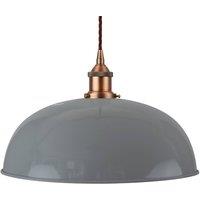 SE Home French Grey Worcester Pendant Light - Matt Antique Copper