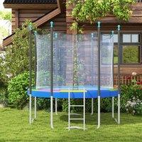 SPORTNOW 12FT Trampoline Pad Spring Cover, Waterproof, Multi-Colored