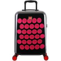 Lego 100L ColourBox Brick Dots Black/Pink Suitcase in Black | Size: Large