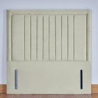 UK Bed Furniture Dartmouth 54-Inch Floor Standing Headboard in Cream | Size: Single