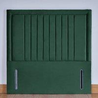 UK Bed Furniture Dartmouth 54-Inch Floor Standing Headboard in Green | Size: Double