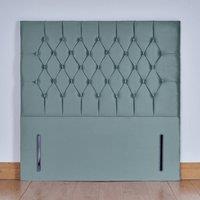UK Bed Furniture Monaco 54-Inch Floor Standing Headboard in Light Blue | Size: Single