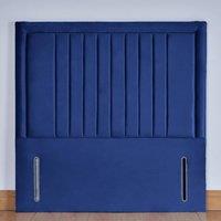 UK Bed Furniture Dartmouth 54-Inch Floor Standing Headboard in Blue | Size: Super King