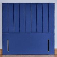 UK Bed Furniture Hampshire 54-Inch Floor Standing Headboard in Blue | Size: Double