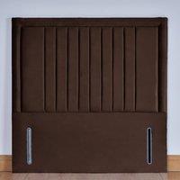 UK Bed Furniture Dartmouth 54-Inch Floor Standing Headboard in Brown | Size: Super King
