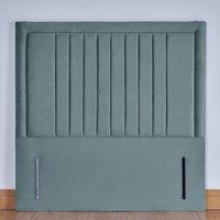 UK Bed Furniture Dartmouth 54-Inch Floor Standing Headboard in Light Blue | Size: Super King