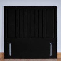 UK Bed Furniture Dartmouth 54-Inch Floor Standing Headboard in Black | Size: Single