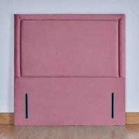 UK Bed Furniture Ashbourne 54-Inch Floor Standing Headboard in Pink | Size: Small Double