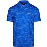 Stromberg Men's Penn Lin Bunker Polo Shirt in Blue | Size: Medium