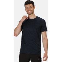 Regatta Men's Fingal Edition Short Sleeved Marl T-Shirt in Mid Navy | Size: XL