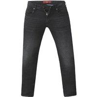 D555 Men's Benson Stretch Kingsize Jeans in Grey | Size: 44XL