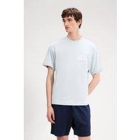 Ellesse Men's Club Di Corsa Tee in Light Blue | Size: Medium