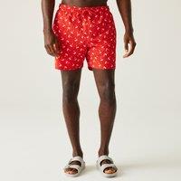 Regatta Men's Loras Quick-Dry Swim Shorts in Dark Red | Size: 2XL