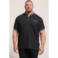 BadRhino Men's Chambray Pocket Polo Shirt in Black | Size: 4XL
