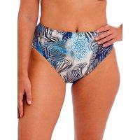 Fantasie Women's Seraya Sands High Waist Bikini Brief in Blue | Size: 10