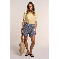Brakeburn Women's COWRIE BLOUSE in Yellow | Size: 14