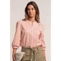Brakeburn Women's FOSSIL BLOUSE in Coral | Size: 18