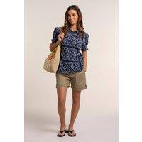 Brakeburn Women's MARINE BLOUSE in Navy | Size: 18