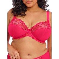 Elomi Women's Teagan Plunge Bra in Pink | Size: 36k
