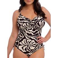 Fantasie Women's Aruba Nights Twist Front Swimsuit in Black | Size: 38F
