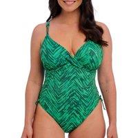Fantasie Women's Punta Mita Plunge Swimsuit in Green | Size: 40D